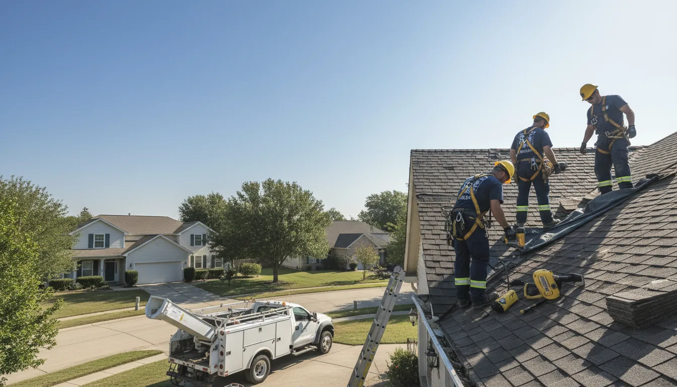 Emergency Roof Repair in Fairmount, IL near me